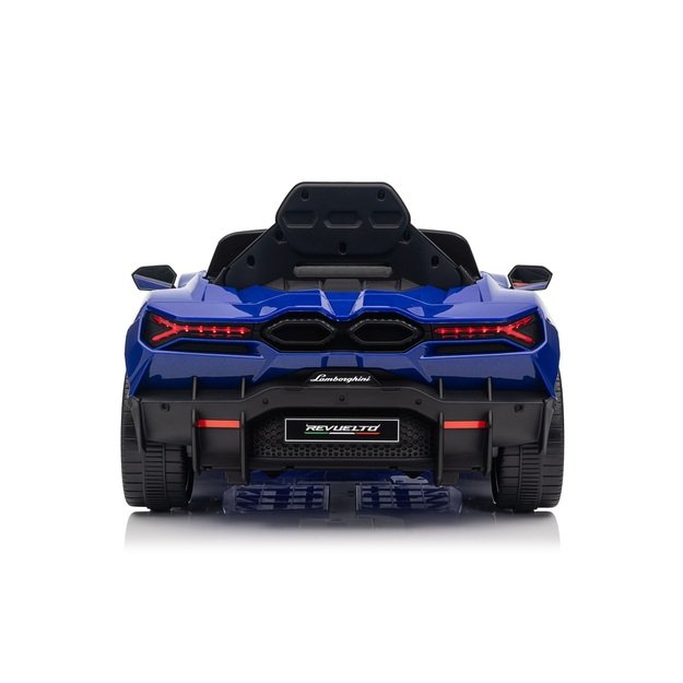Vienvietis elektromobilis vaikams Lamborghini Revuelto, mėlynas
