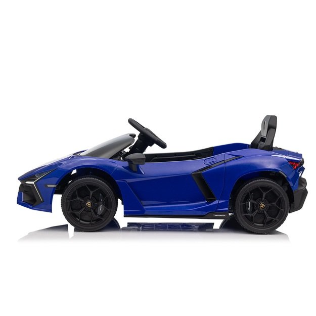 Vienvietis elektromobilis vaikams Lamborghini Revuelto, mėlynas