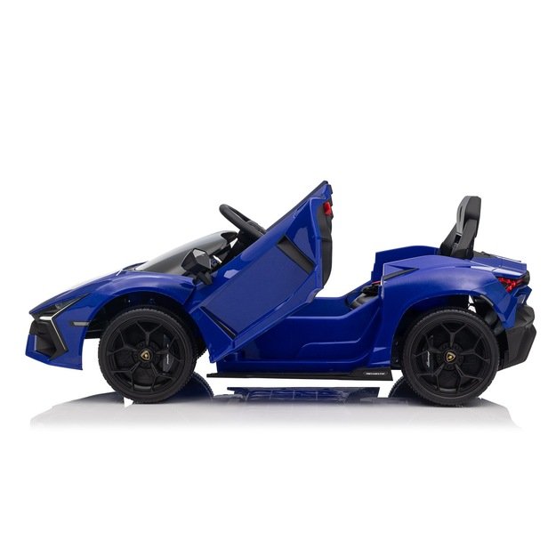 Vienvietis elektromobilis vaikams Lamborghini Revuelto, mėlynas