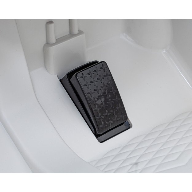 Vienvietis elektromobilis Bentley Bacalar, baltas