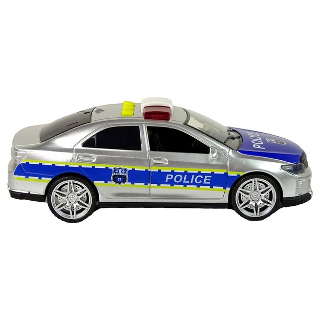 Policijos automobilis 1:14 su garso ir šviesos efektais