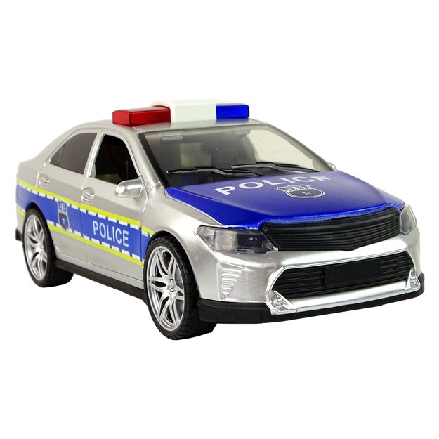 Policijos automobilis 1:14 su garso ir šviesos efektais