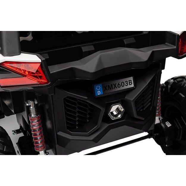 Dvivietis elektrinis bagis vaikams UTV-MX 2000N, baltas