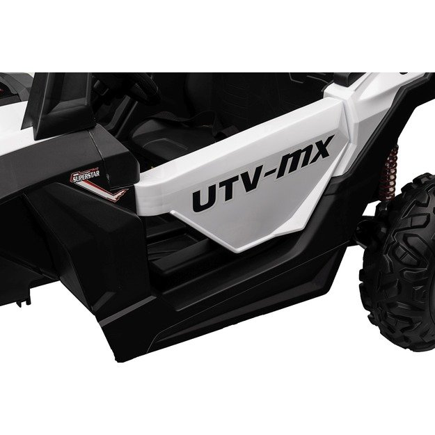 Dvivietis elektrinis bagis vaikams UTV-MX 2000N, baltas