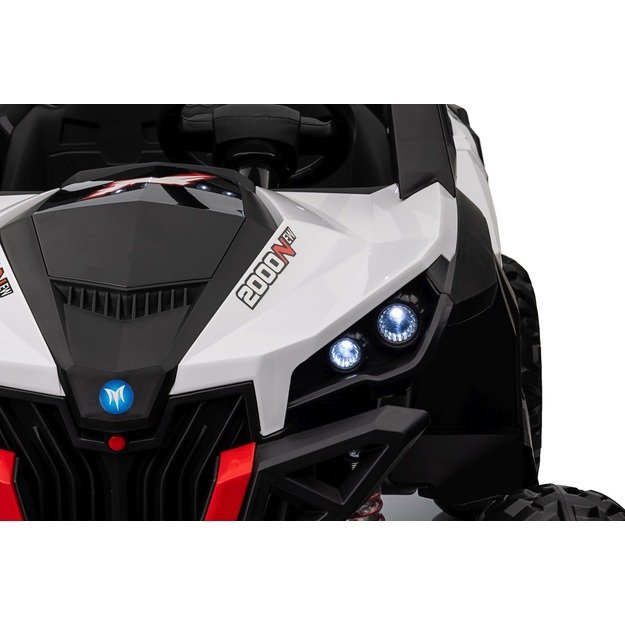 Dvivietis elektrinis bagis vaikams UTV-MX 2000N, baltas