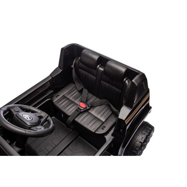 Vienvietis elektrinis džipas vaikams Toyota Land Cruiser PRADO, juodas