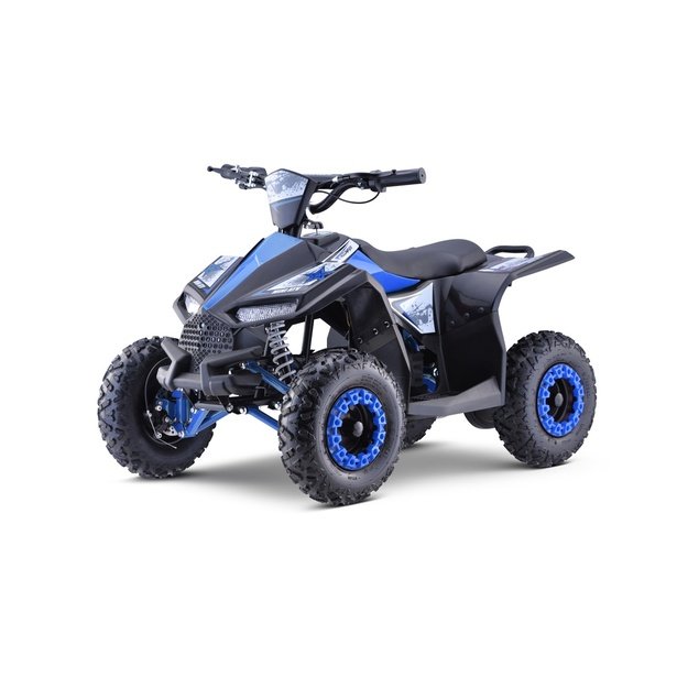 48V Elektrinis 1000W keturratis Highper iki 35 km/h, mėlynas