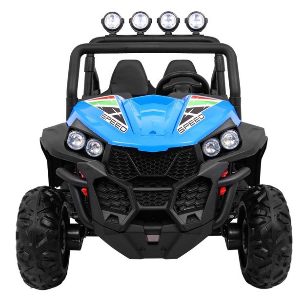Dvivietis elektromobilis 4x4 bagis Grand Buggy, mėlynas