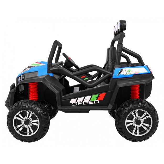 Dvivietis elektromobilis 4x4 bagis Grand Buggy, mėlynas