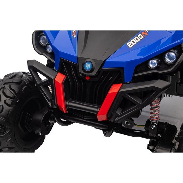 Dvivietis elektrinis bagis vaikams UTV-MX 2000N, mėlynas