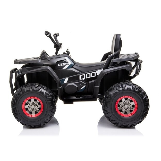 Elektrinis keturratis vaikams 4x4 XMX607 juodas