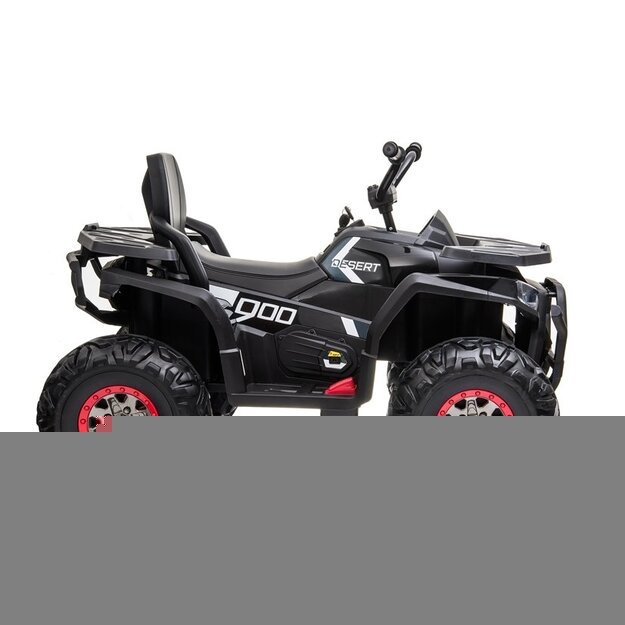 Elektrinis keturratis vaikams 4x4 XMX607 juodas