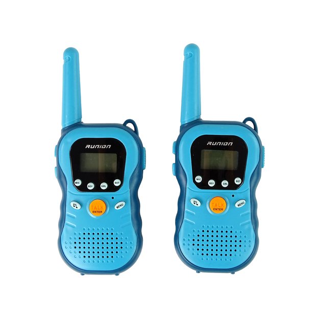 Vaikiškos radijo stotelės Walkie Talkies, mėlynos 2
