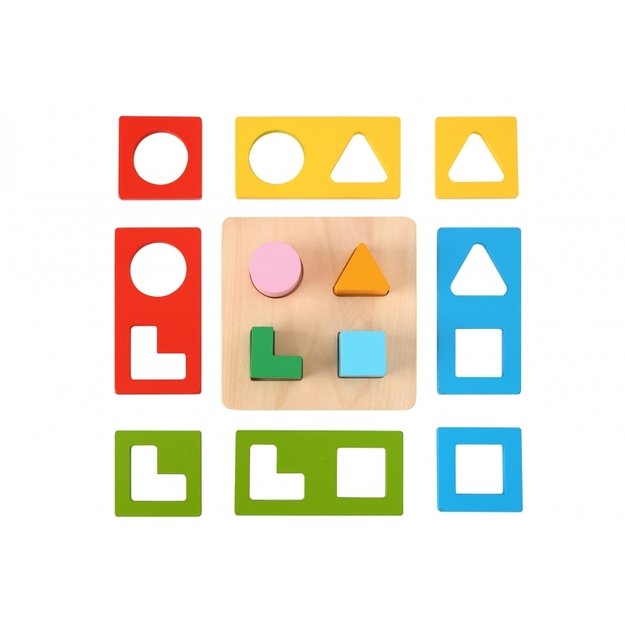 Montessori formų ir spalvų rūšiuotojas, Tooky Toy