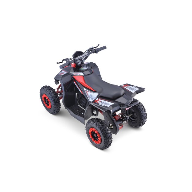 48V Elektrinis 1000W keturratis Highper iki 35 km/h, raudonas