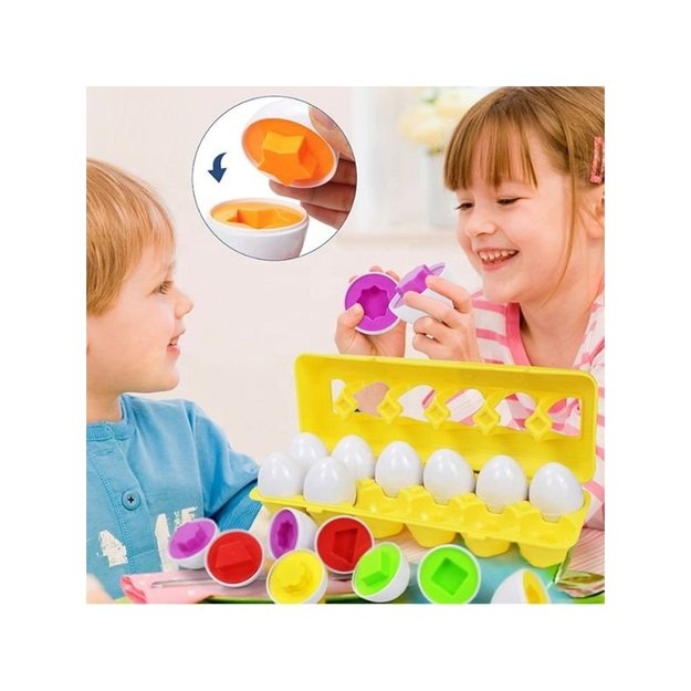Montessori kiaušinių dėlionė, WOOPIE