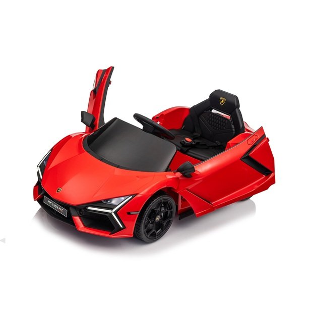 Vienvietis elektromobilis vaikams Lamborghini Revuelto, raudonas