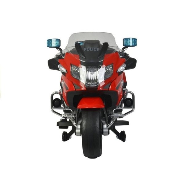 Elektrinis motociklas vaikams BMW R1200 Policija, raudonas