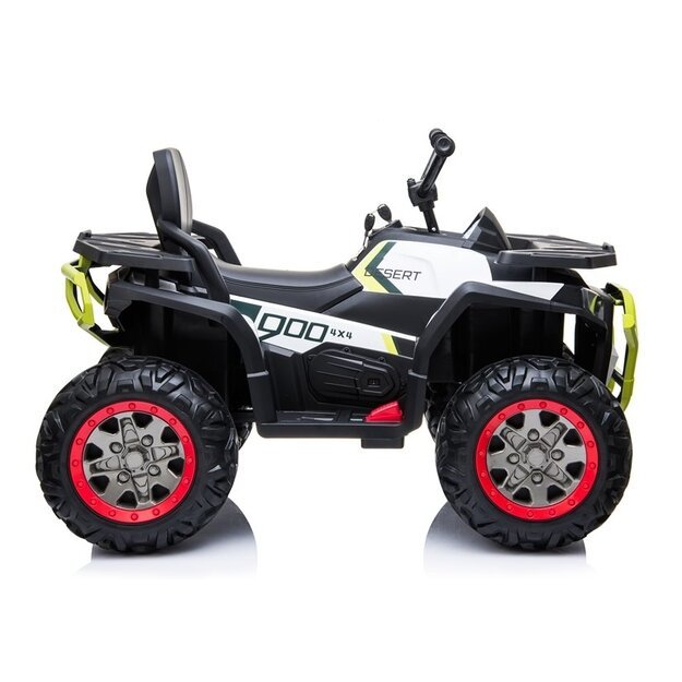 Elektrinis keturratis vaikams 4x4 XMX607 baltas