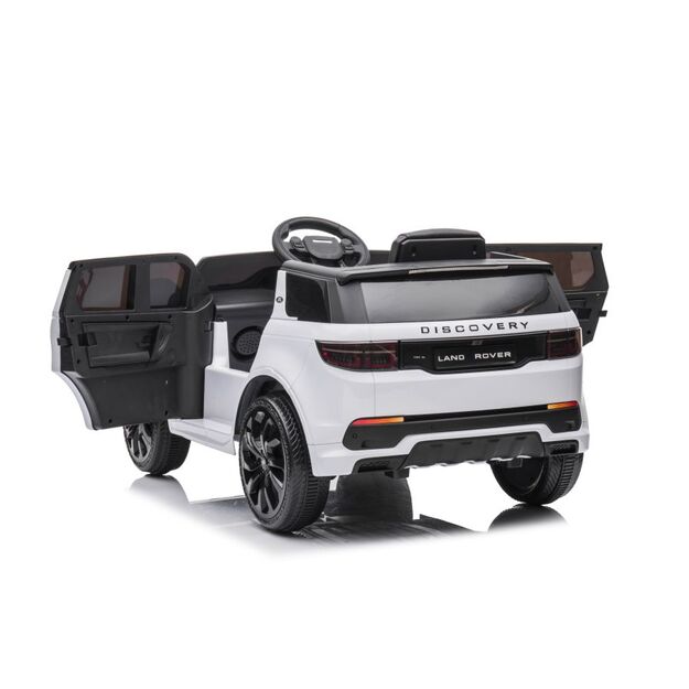 Vienvietis elektromobilis vaikams Range Rover BBH-023, baltas