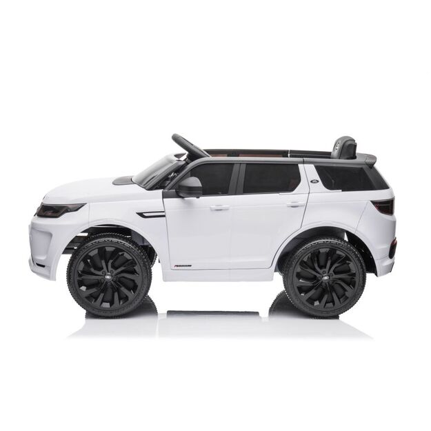Vienvietis elektromobilis vaikams Range Rover BBH-023, baltas