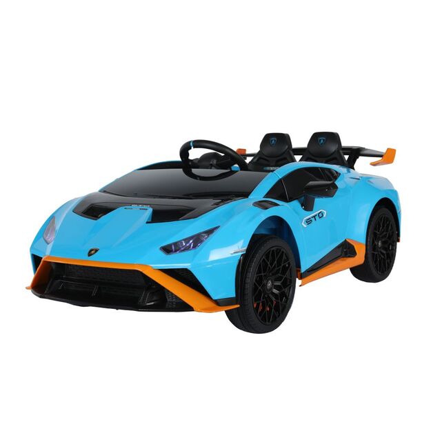 Vienvietis elektromobilis Lamborghini STO DRIFT, mėlynas