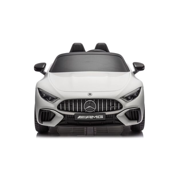 Dvivietis elektromobilis vaikams Mercedes AMG SL63, baltas