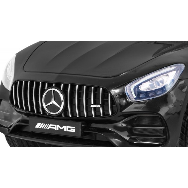 Vienvietis elektromobilis vaikams Mercedes Benz GT, juodas