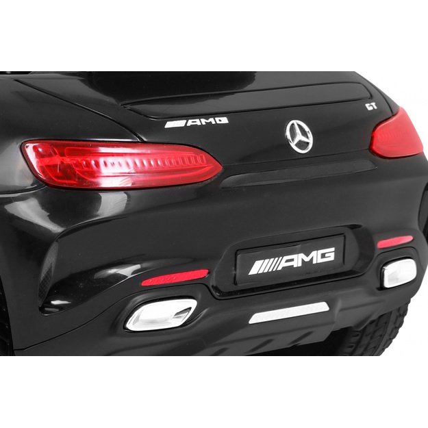 Vienvietis elektromobilis vaikams Mercedes Benz GT, juodas