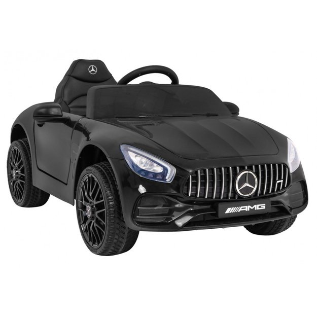 Vienvietis elektromobilis vaikams Mercedes Benz GT, juodas