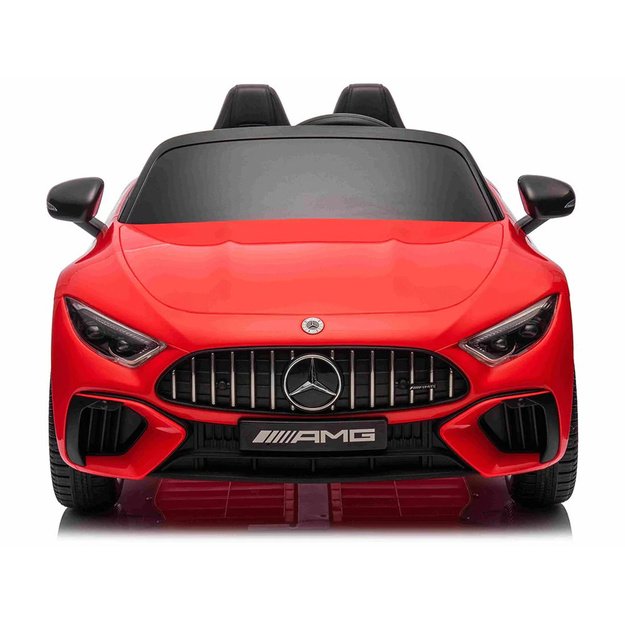 Dvivietis elektromobilis vaikams Mercedes SL 63 AMG, raudonas