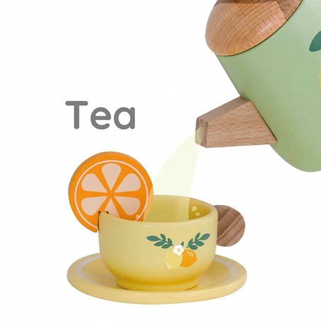 Medinis arbatos rinkinys, žalias, CLASSIC WORLD