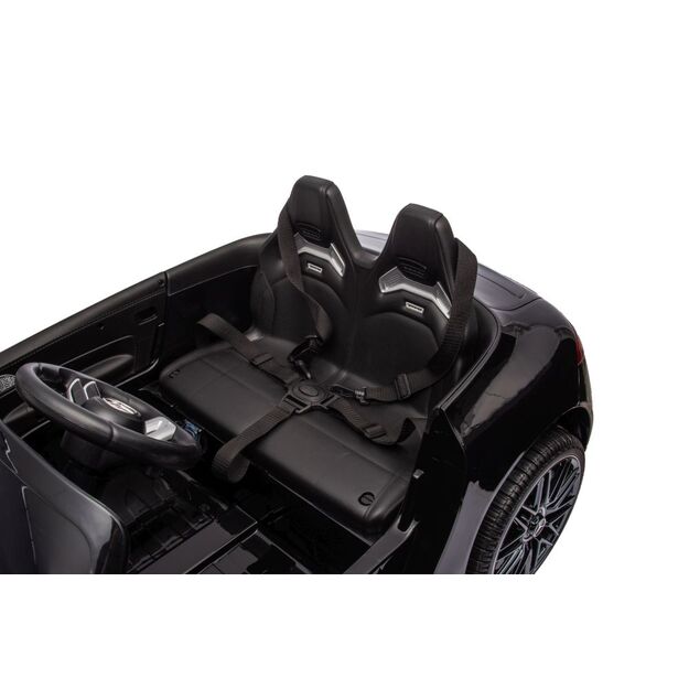 Dvivietis elektromobilis vaikams Mercedes AMG SL63, juodas