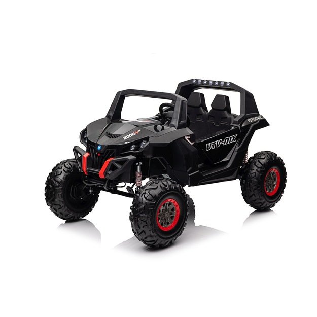 Dvivietis elektrinis bagis vaikams UTV-MX 2000N, juodas