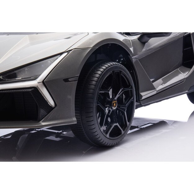 Dvivietis elektromobilis vaikams Lamborghini Revuelto XL, pilkas