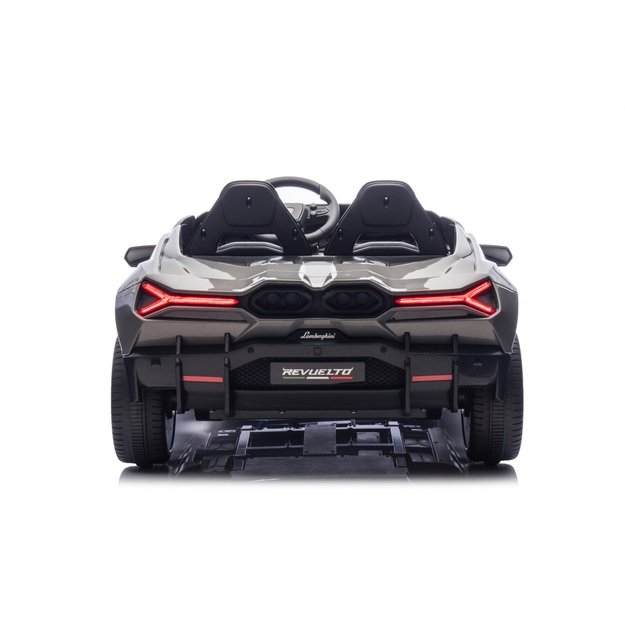 Dvivietis elektromobilis vaikams Lamborghini Revuelto XL, pilkas