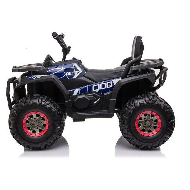 Elektrinis keturratis vaikams 4x4 XMX607, mėlynas lakuotas