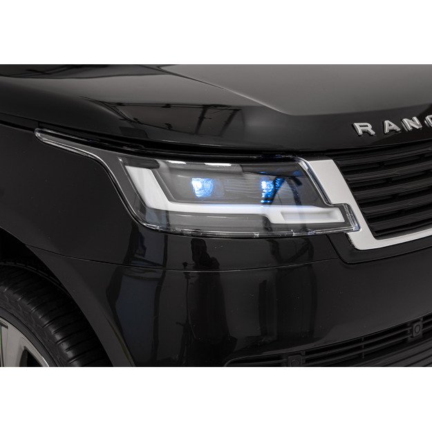 Dvivietis vaikiškas elektromobilis Range Rover SUV Lift, juodas
