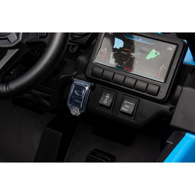 Vienvietis elektrinis bagis vaikams Can-am DK-CA003, mėlynas