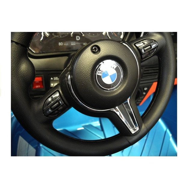 Dvivietis elektromobilis vaikams BMW X6M, raudonas lakuotas