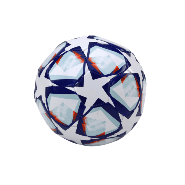 Futbolo kamuolys 24 cm su žvaigždės raštu
