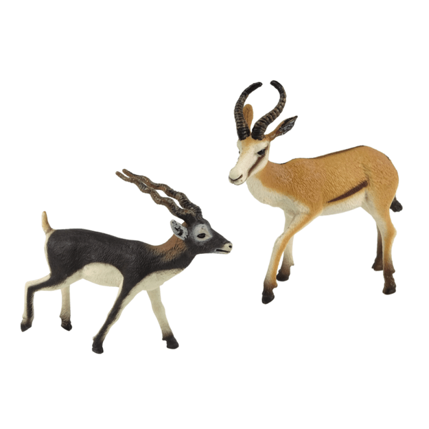 Figūrėlių rinkinys, antilopė ir jauniklis