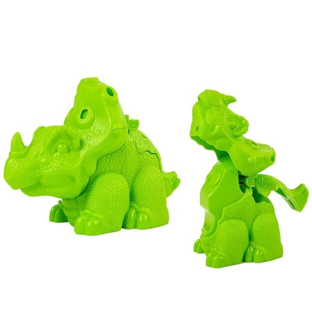 Plastilino rinkinys Dinozaurai 4 spalvų, 12 dalių 