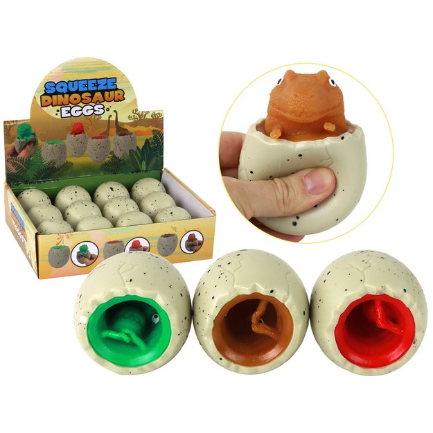 Antistresinis žaislas „Dinozauras kiaušinyje“