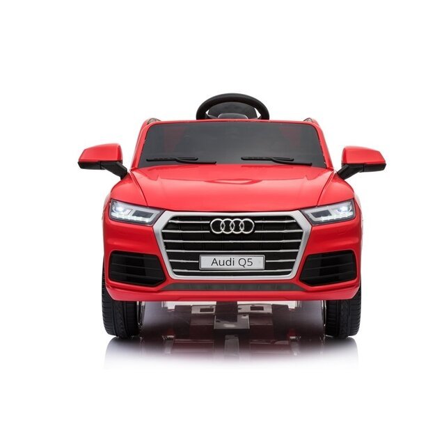 Vienvietis elektromobilis vaikams Audi Q5 Black, raudonas