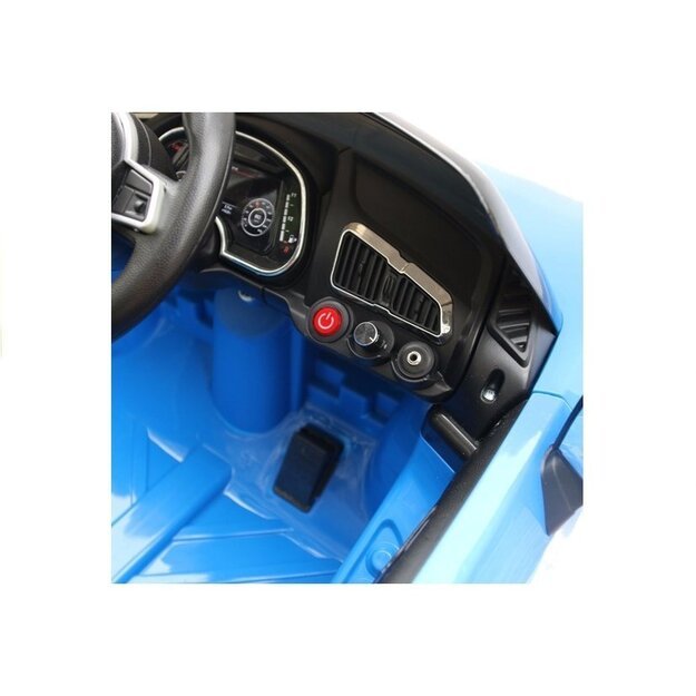 Vienvietis elektromobilis vaikams Audi R8 Spyder, mėlynas