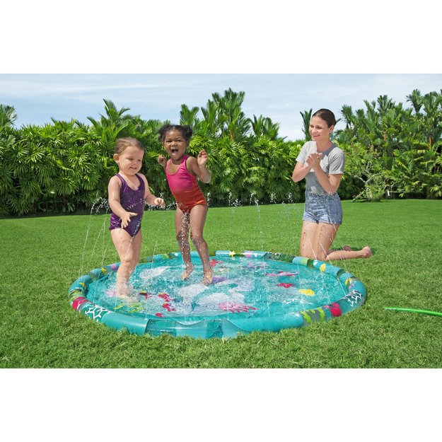 Pripučiamas baseinas - vandens purkštuvas vaikams Bestway, 165 cm