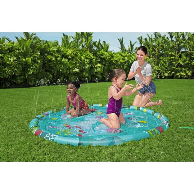 Pripučiamas baseinas - vandens purkštuvas vaikams Bestway, 165 cm