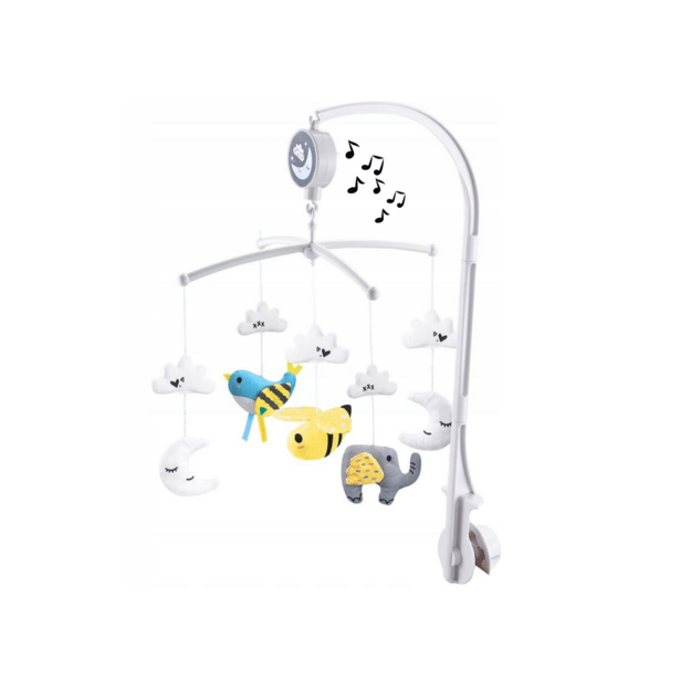 Muzikinė karuselė vaikiškai lovytei 