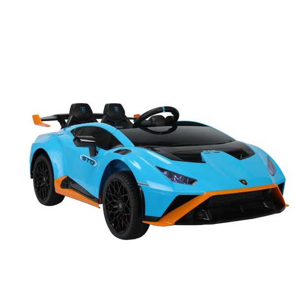 Vienvietis elektromobilis Lamborghini STO DRIFT, mėlynas